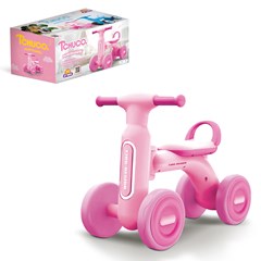 Quadricicolo c/luz e som 46cm rosa ref 5011  cx:001