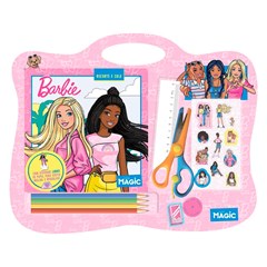 Kit escolar c/livro e acessorios barbie      cx:032