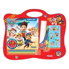 Kit escolar c/livro e acessorios patrulha ca cx:032