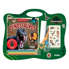 Kit escolar c/livro e acessorios dinossauros   cx:032