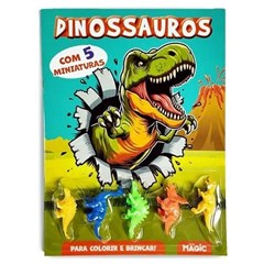 Livro colecoes dinos c/24pg para colorir