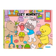 Livro de colorir cozy moments c/24 pags       cx:052