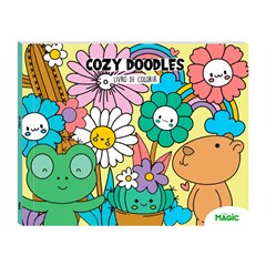 Livro de colorir cozy doodles c/24 pags   cx:052