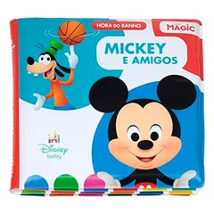 Livro hora do banho mickey e amigos          cx:025