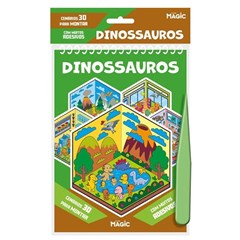 Cenario 3d monte sua historia c/pinca dino 2 cx:060
