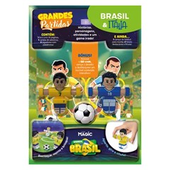 Kit livro c/bonecos copa brasilxfranca 38cm  cx:020