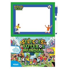 Livro escreva e apague c/16pcg selecoes copa cx:030