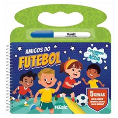 Livro aquabook futebol c/12pgs 21,5cm        cx:120