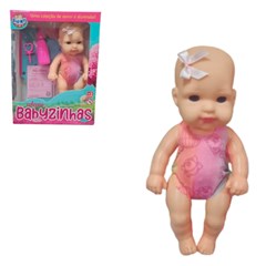 Boneca babyzinhas 24cm c/mamadeira ref 2015  cx:008