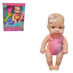 Boneca babyzinhas 24cm c/aceess ref 2016     cx:008