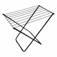 Varal de chao 75x40cm preto                 cx:001