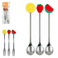 Kit petisco 3pcs inox sortido                cx:060