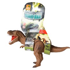 Dinossauro rex pequeno 27cm ref 495          cx:018