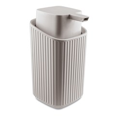 Porta sabonete liquido 400ml cinza           cx:012