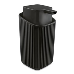 Porta sabonete liquido 400ml preto           cx:012