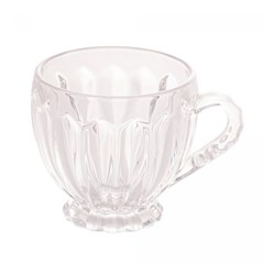 Xicara vidro 200ml renaissance               cx:072