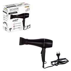 Secador de cabelo 127v prof preto 1800w ar0883 cx:006
