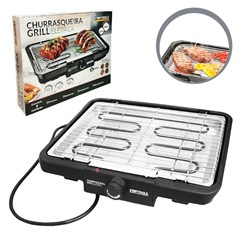 Churrasqueira grill eletrica 127v 2000w 40,7x34,5cm ar0999