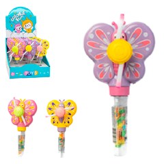 Boboleta gira varinha c/doce 17cm ref gk2572 cx:00072