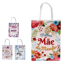 Sacola de presente maes 21cm sort 7311       cx:600