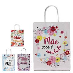 Sacola de presente maes 27cm sort 7312       cx:480