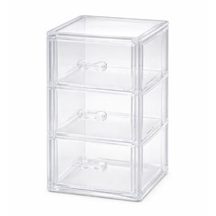 Org gaveteiro de plast e acessorios 14,5cm   cx:048