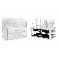 Caixa organizadora acrilico c/gavetas e divi cx:048