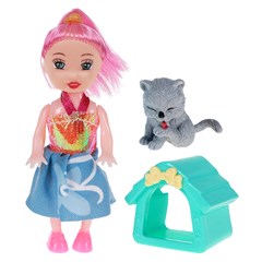 Boneca little amy pet shop 10cm              cx:00096