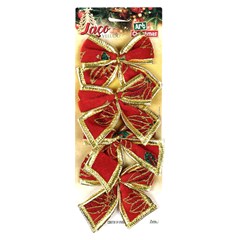 Laco veludo com 4 10x7,5cm