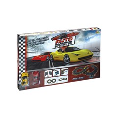 Auto pista com 2 carros
