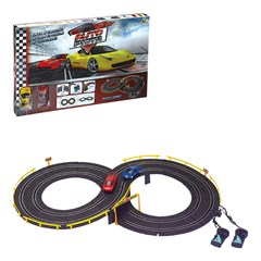 Auto pista com 2 carros