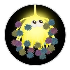 Squisite ball com luz                        cx:00072
