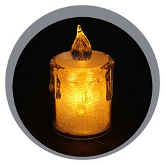 Vela artificial cristal 4x6cm      cx:00240