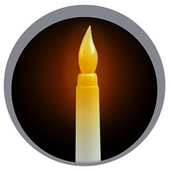 Vela artificial chama lisa