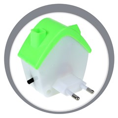 Abajur de tomada casinha bivolt