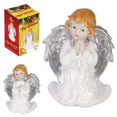 Resina anjo rezando 9cm