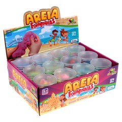 Areia 120 grs no pote c/molde