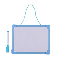 Lousa dupla face 15x20cm c/caneta            cx:00120