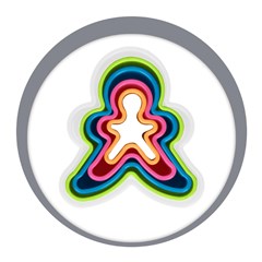 Forma p/modelar plast c/5pcs