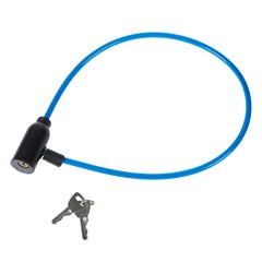 Cadeado bike c/chave 6mmx62cm