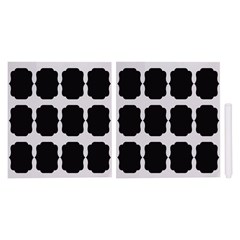 Etiqueta p/decorar black c/caneta 24pcs       cx:480