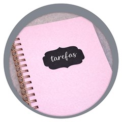 Etiqueta p/decorar black c/caneta 24pcs       cx:480