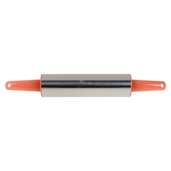 Rolo de massa inox cabo plast. 35cm