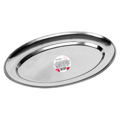 Travessa oval inox 30cm