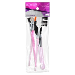 Pincel maquiagem de bolsa c/5pcs