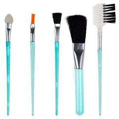 Pincel maquiagem de bolsa c/5pcs