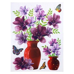 Adesivo decorativo flor 40x30cm