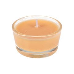 Vela aromatica 2pcs castical vidro 5x3cm     cx:072
