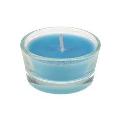 Vela aromatica 2pcs castical vidro 5x3cm     cx:072