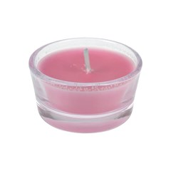 Vela aromatica 2pcs castical vidro 5x3cm     cx:072